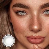 Lentes de contacto de color gris graffito de Linette